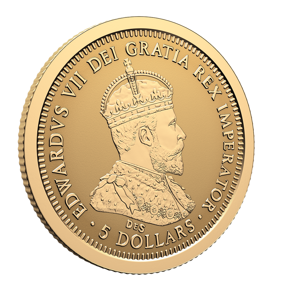 Miniatura: 1902-2027 Fine Gold 4 Coin Set – Edward VII