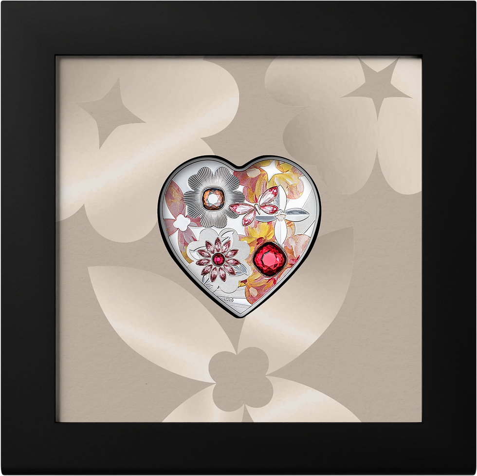 Thumbnail: Blossom: Brilliant Love Silver Coin 5$ Cook Islands 2026