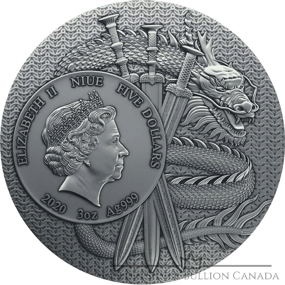 Miniature : ZHANG FEI – WARRIORS OF ANCIENT CHINA – 2020 3 oz Pure Silver Antique Finish Coin with Selective Gold Gilding – Niue