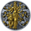 Miniaturbild: Durga Hindu Dark Ruthenium Gilded 1oz Silver Coin 2000 Francs CFA Cameroon 2025