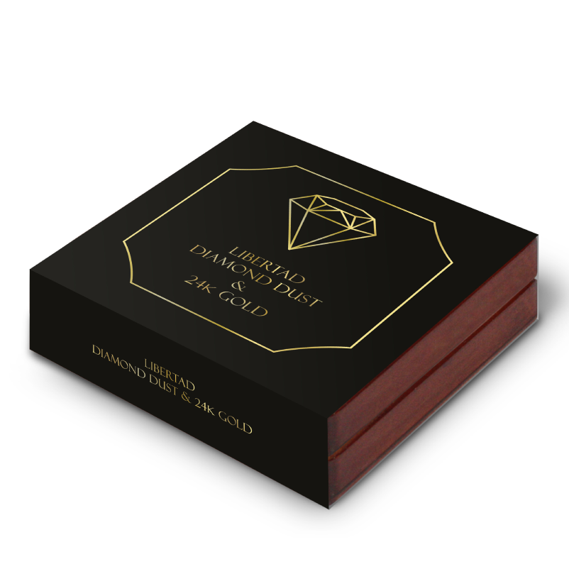 Thumbnail: Mexico - Libertad - Diamond Dust & 24k Gold 1oz Mexico 2023