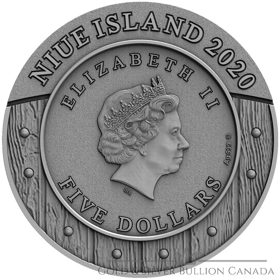 Miniaturbild: VALKYRIE Woman Warrior 2 Oz Silbermünze 5$ Niue 2020