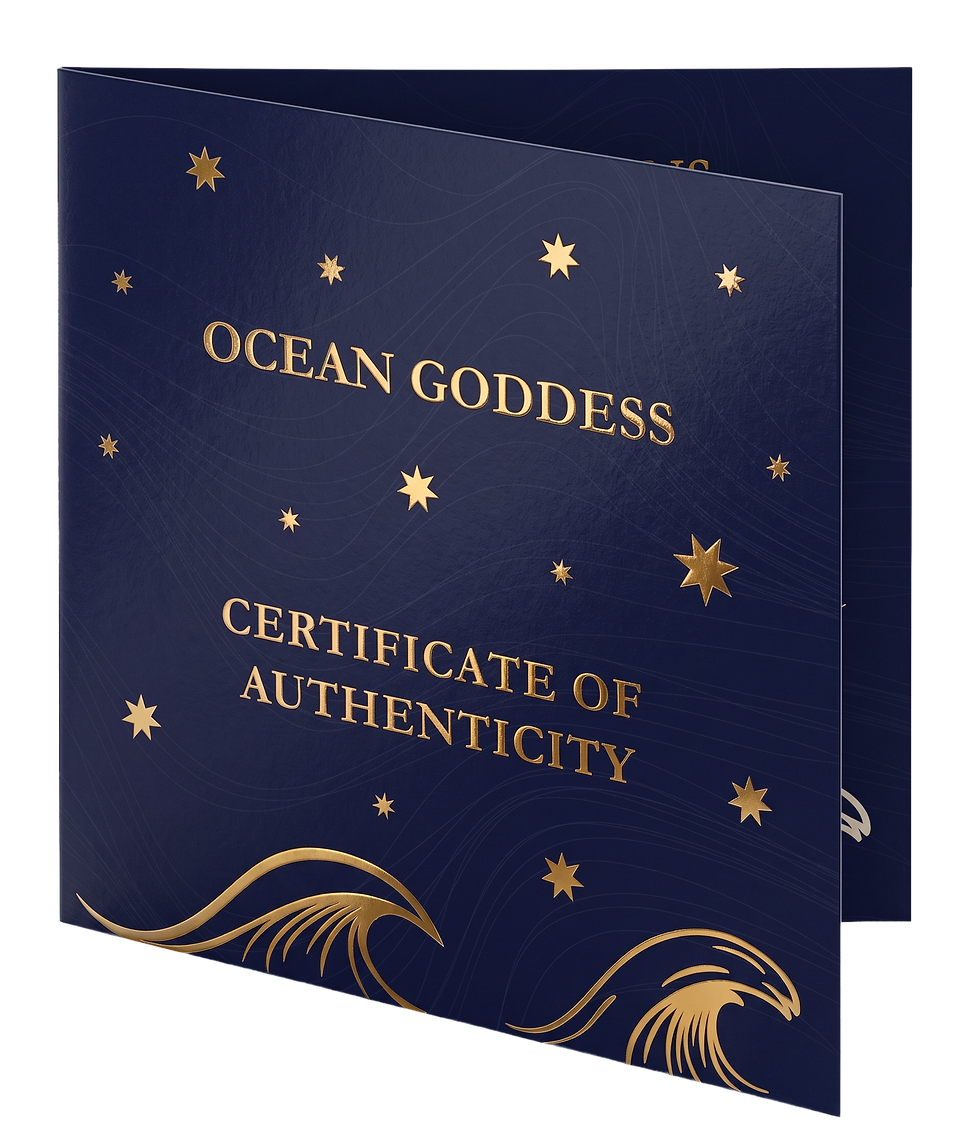Miniatura: Ocean Goddess - 2oz .999 High Relief Silver Coin - 5$ Samoa 2027