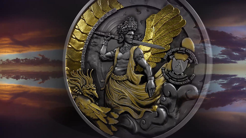 Miniaturbild: Garuda - 2oz .999 High Relief Silver Coin - 2000 Francs CFA Cameroon 2025