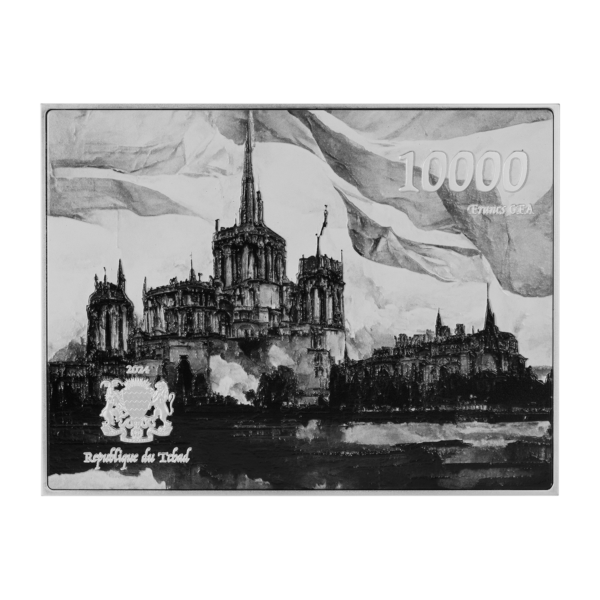 Thumbnail: Liberty Leading the People 1830 by Eugene Delacroix 2.5 oz Silver Coin Chad 2024