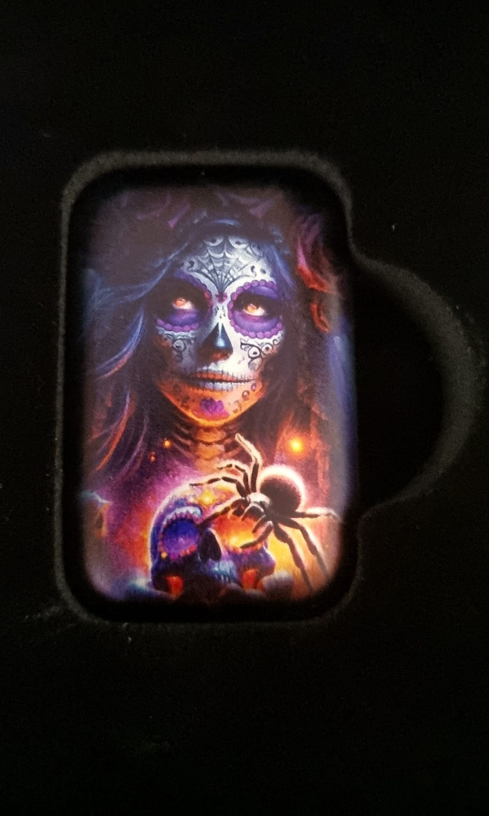Miniatura: Dia de Los Muertos and Spider 2 oz 999.9 silver cast bar