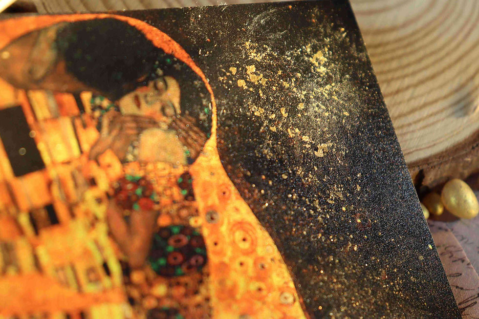 Thumbnail: The Kiss by Gustav Klimt 1oz .999 Silver Coin 1000 Francs CFA Cameroon 2025