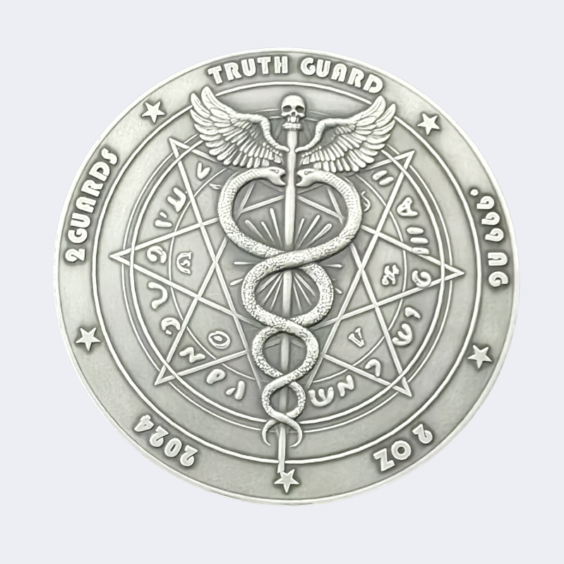 Miniatura: Buddha - 2024 Truth Guard 2oz .999 silver coin