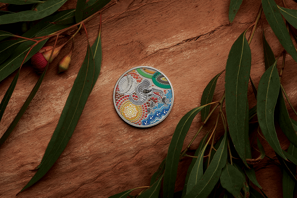 Miniature : EMU UTINGAT 2 Oz Antiqued .999 Silver Coin 2$ Australia 2025