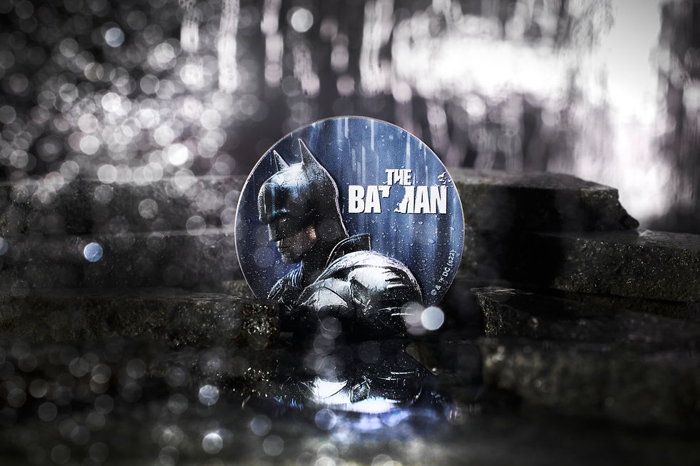 Miniatura: THE BATMAN 2oz .999 High Relief Silver $5 Niue 2022