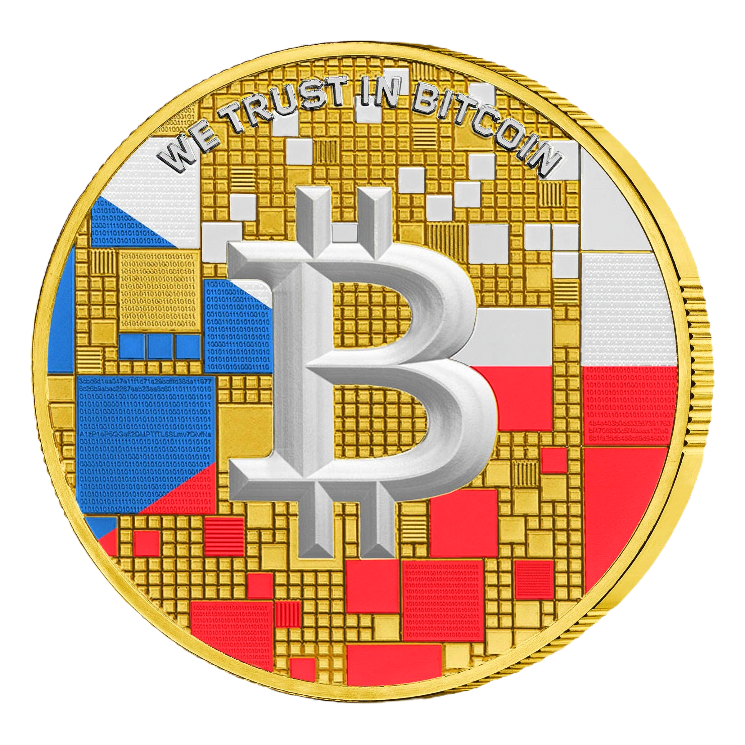 PROJECT Czech Republic Unlimited Edition Silver Coin Satoshi 2025 in ApoPAXX