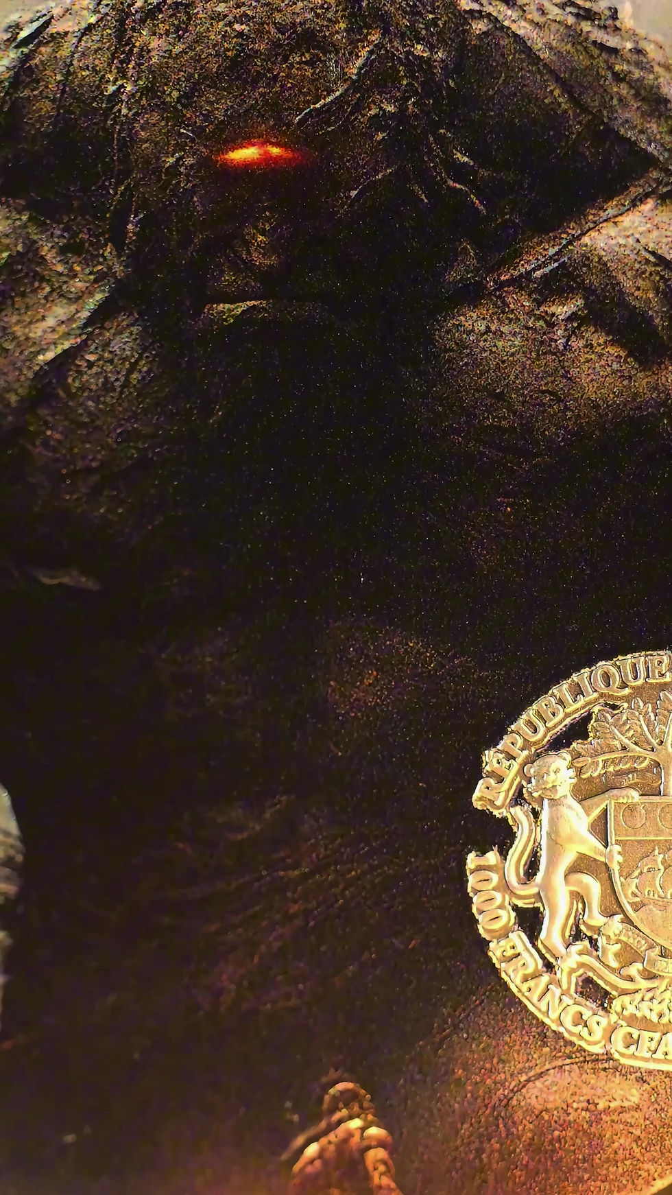 Thumbnail: Polyphemus the Cyclops 1oz .999 Silver Coin High Relief 1000 Francs Gabon 2025