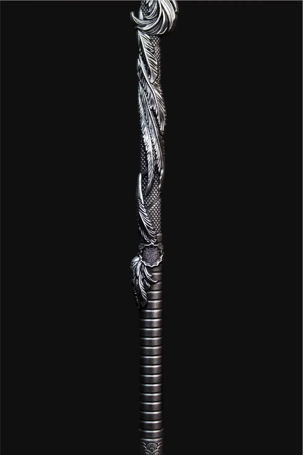 Miniatura: KOMSCO Phoenix Arcblade 2.5 oz Silver Antiqued High Relief Shaped Korea 2025