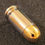 Miniature : 1 oz .45 Caliber Gold and Rhodium Plated Silver Bullet | Silvertowne Mint