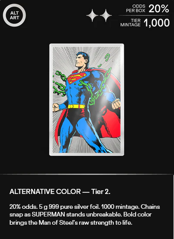Miniatura: Warner Bros. Discovery DC Blind Box: Superman  5 g Foil Blind Box