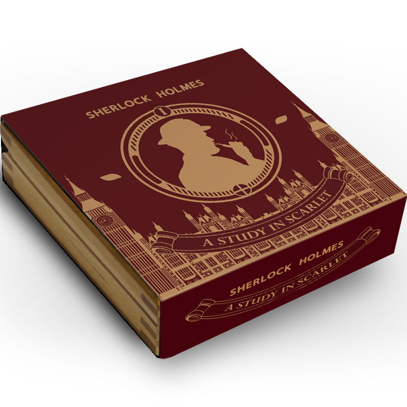 Miniaturbild: A Study in Scarlet - Sherlock Holmes - 2oz High Relief Silver Coin $5 Niue 2024