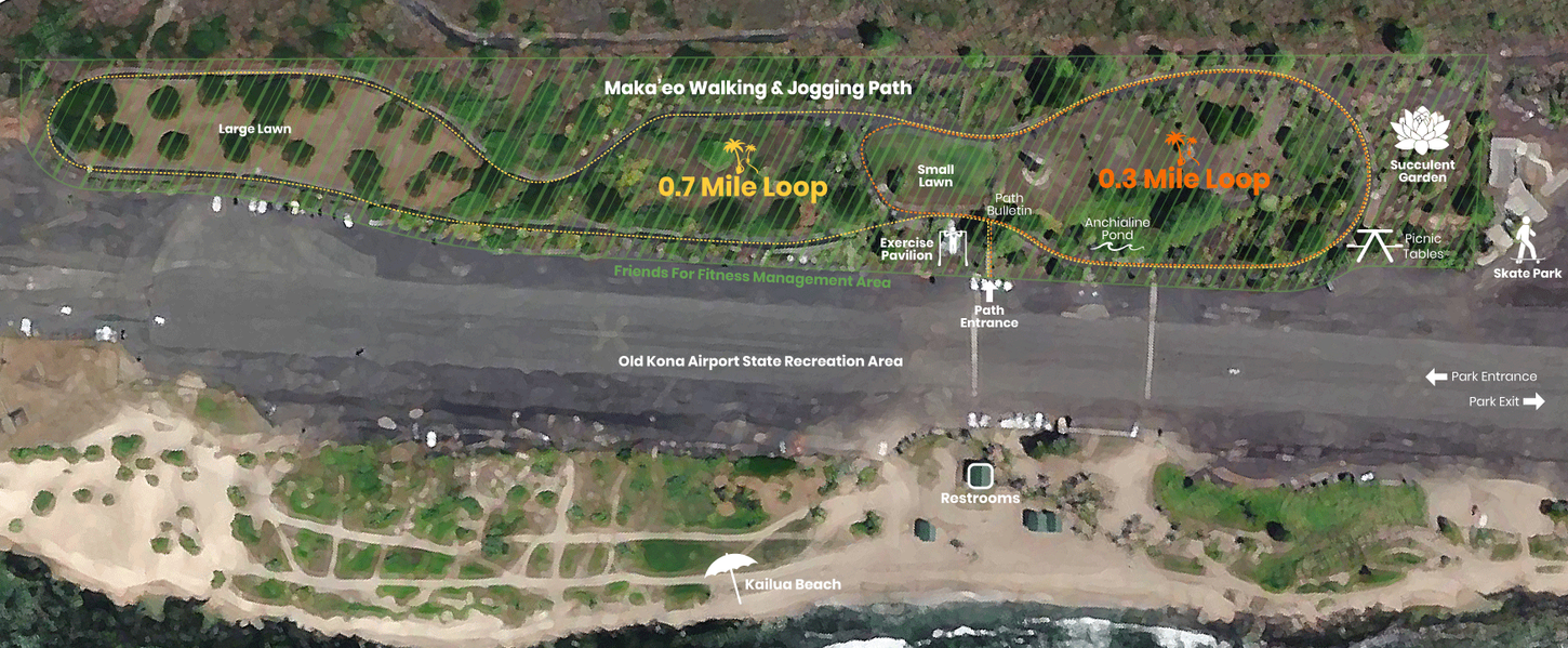 Friends For Fitness Maka'eo Map