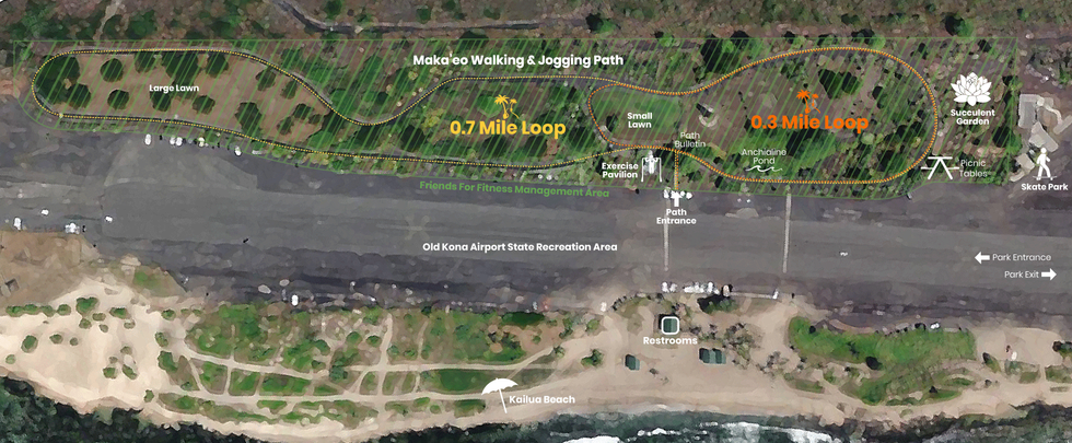 Friends For Fitness Maka'eo Map