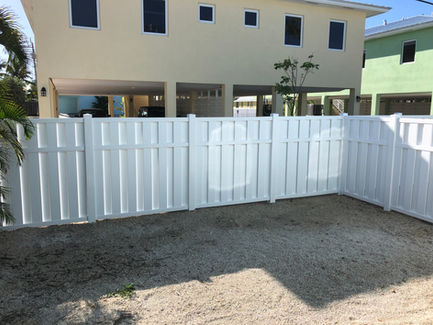 PVC Privacy Fence 