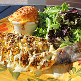 Sweet Potato Crusted Fresh Fish