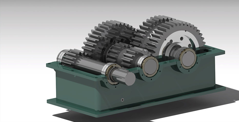 Reductor de 2 Etapas sin tapa