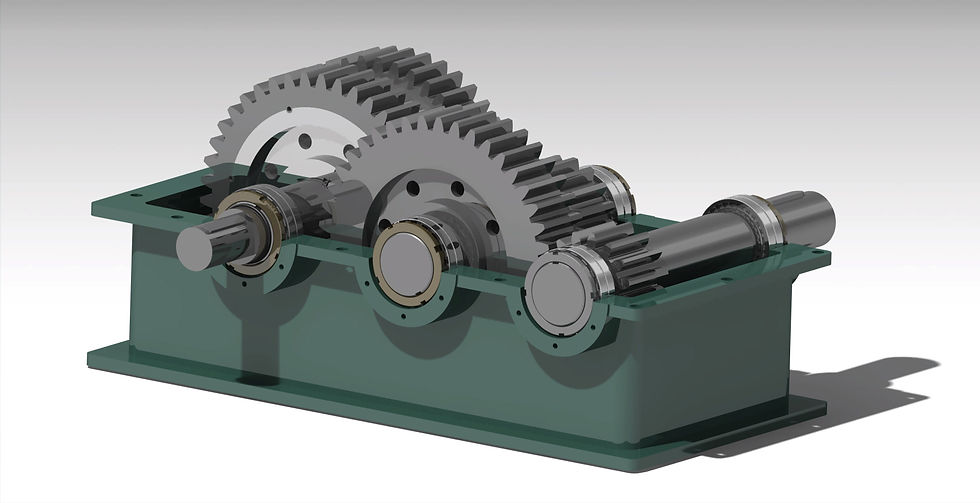 Reductor de 2 Etapas sin tapa