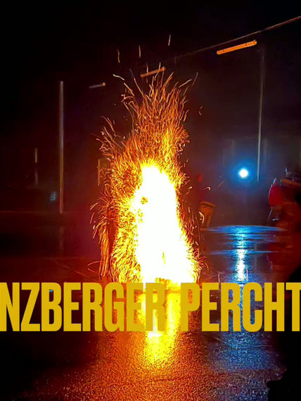 Die Penzberger Perchten beim ASV Sportstüberl!