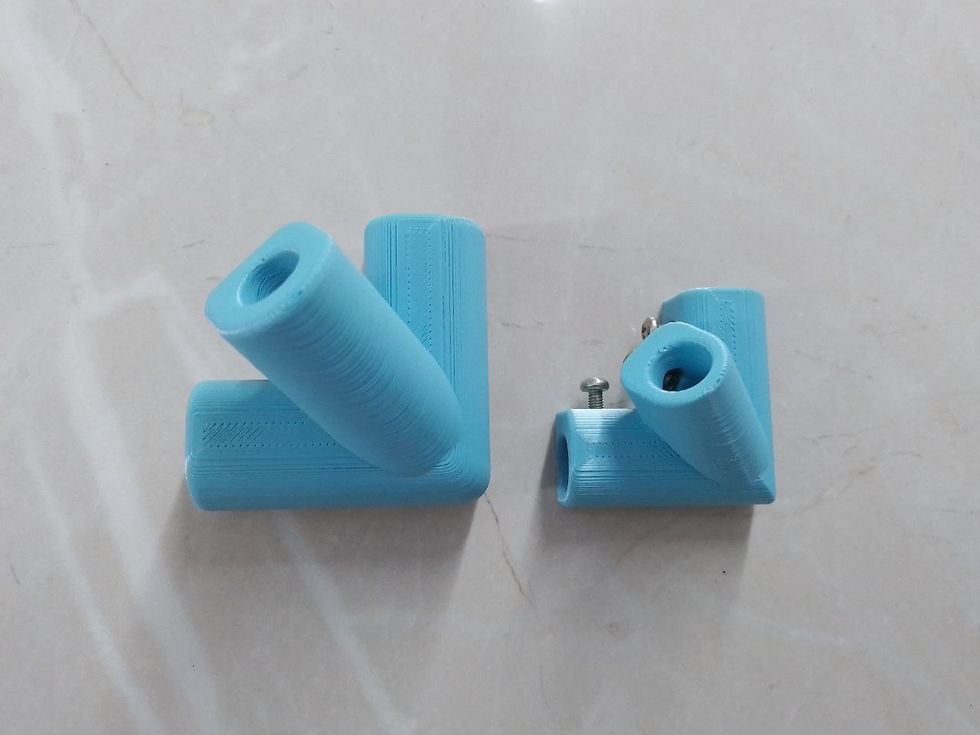 Miniatura: Conexoes reforçadas para piramide de tubo 9,5 mm