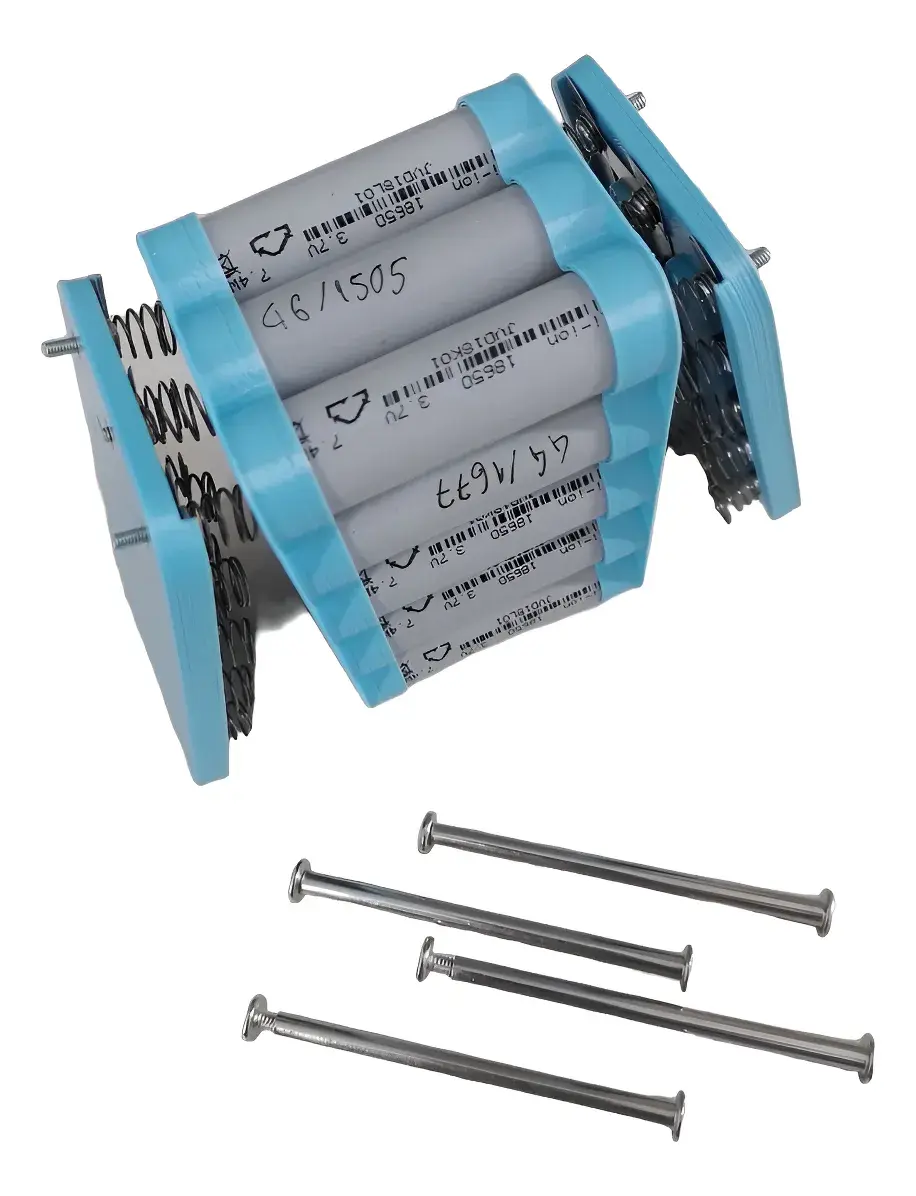 Miniatura: Kit Bateria Sem Solda 12v 3s 5p 20a 15 Celulas