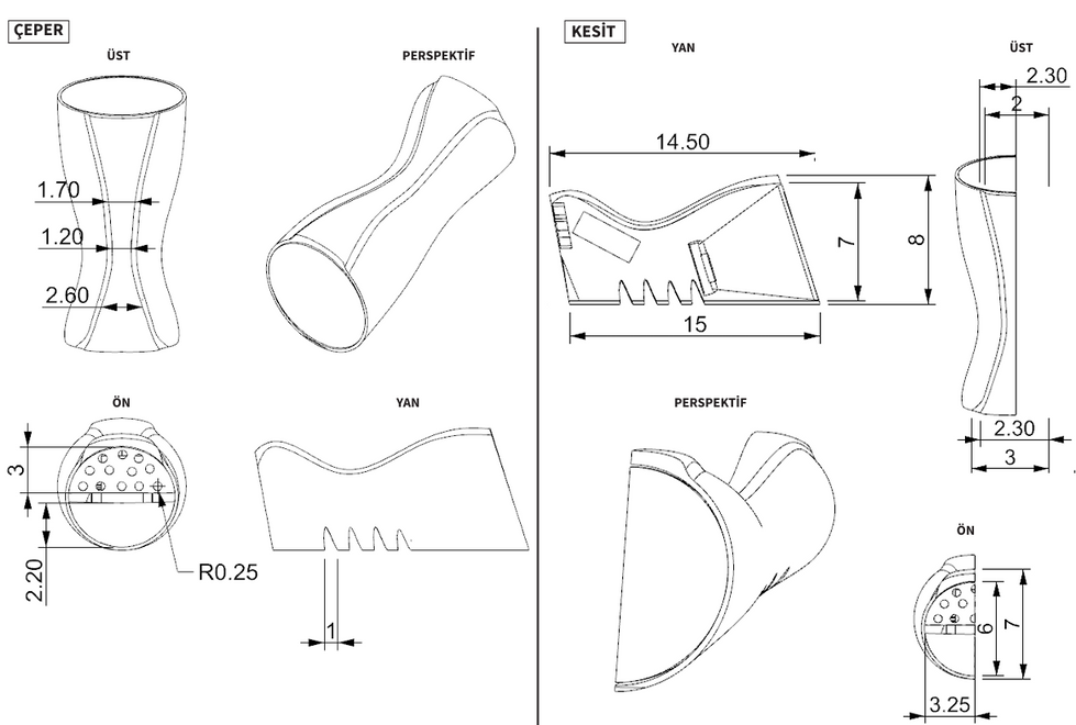 General technical dimension