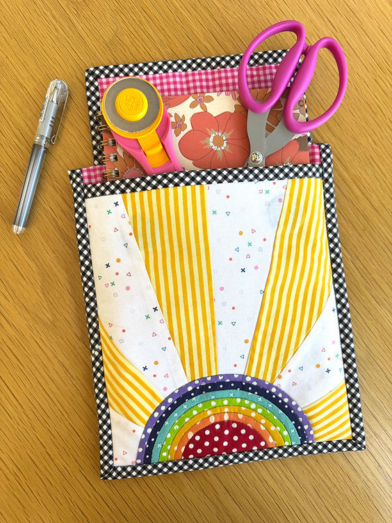 Thumbnail: Be the Sunshine Quilt and Pouch Pattern (Printed)