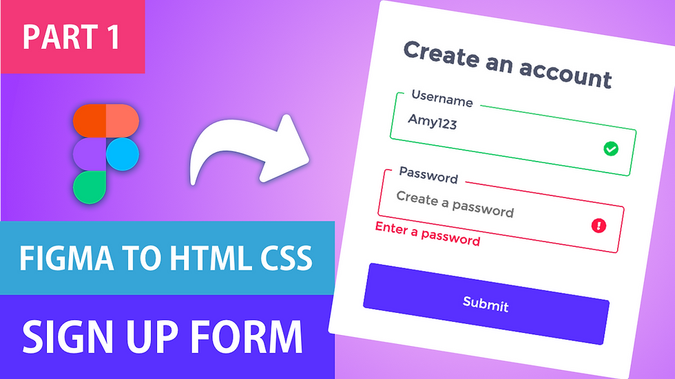 Account Creation with Basic Validation Part 1