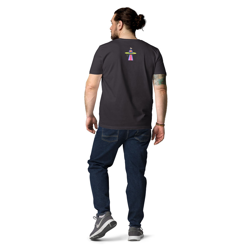 Miniatura: Telepathy Fluent Organic T-Shirt 