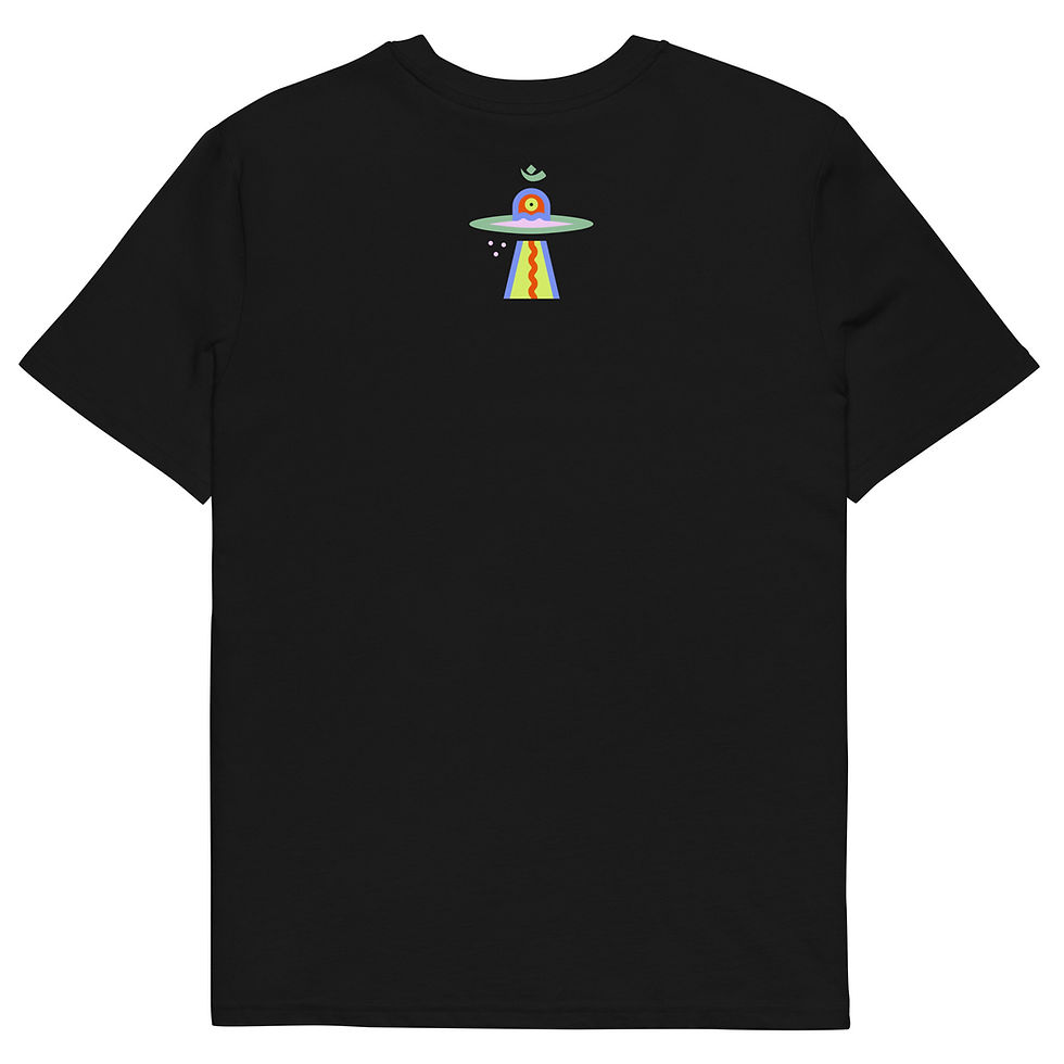 Thumbnail: 99% Empty Organic Cotton Tshirt with Spaceship Om