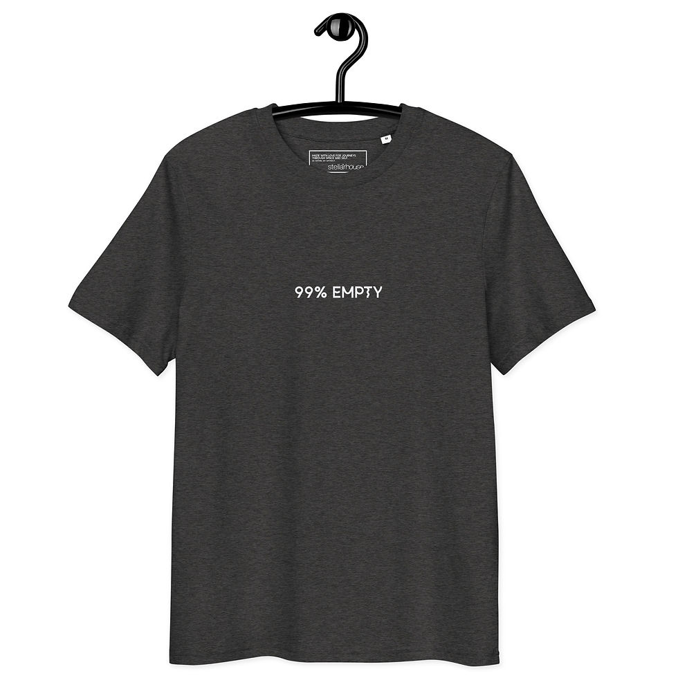 Thumbnail: 99% Empty Organic Cotton Tshirt with Spaceship Om