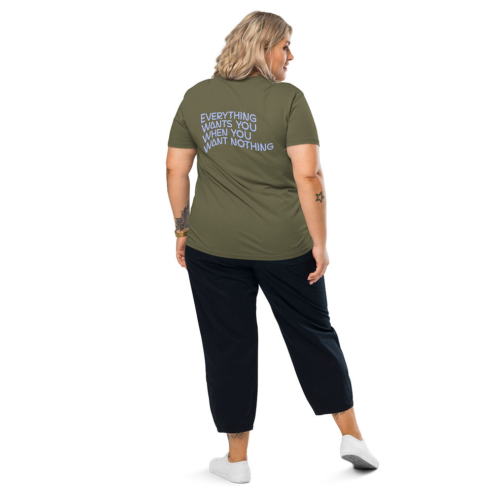 Miniatura: Everything Wants You  - Back Print in Wavy Style