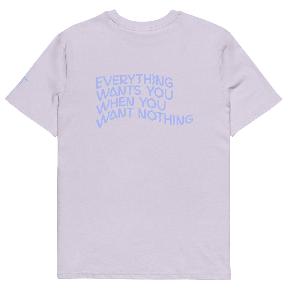 Miniatura: Everything Wants You  - Back Print in Wavy Style