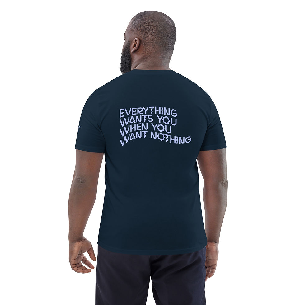 Miniatura: Everything Wants You  - Back Print in Wavy Style