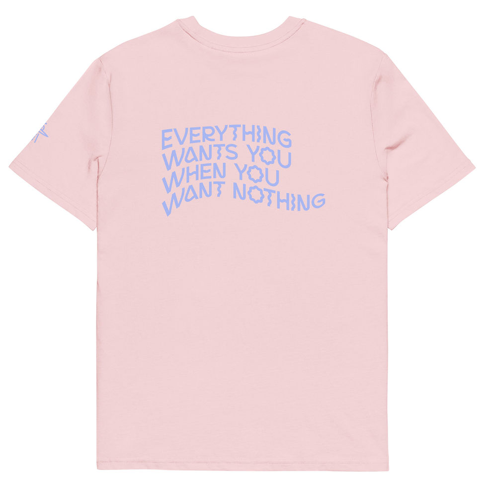 Miniatura: Everything Wants You  - Back Print in Wavy Style