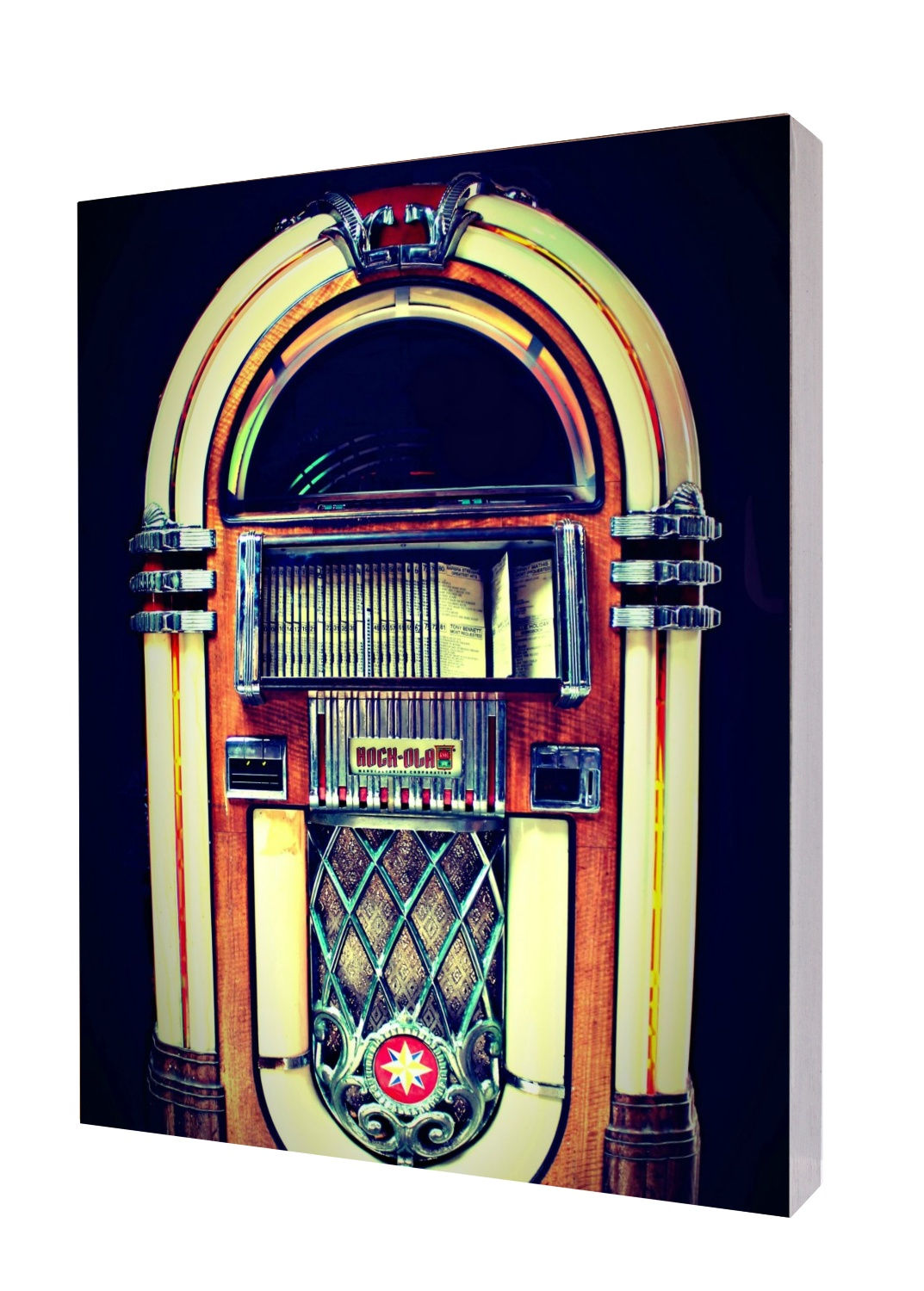 Vintage Rock Handcrafted Artwork