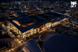 MUSIC CITY CENTER AT NIGHT
