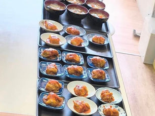 本日の高校生の学食😊