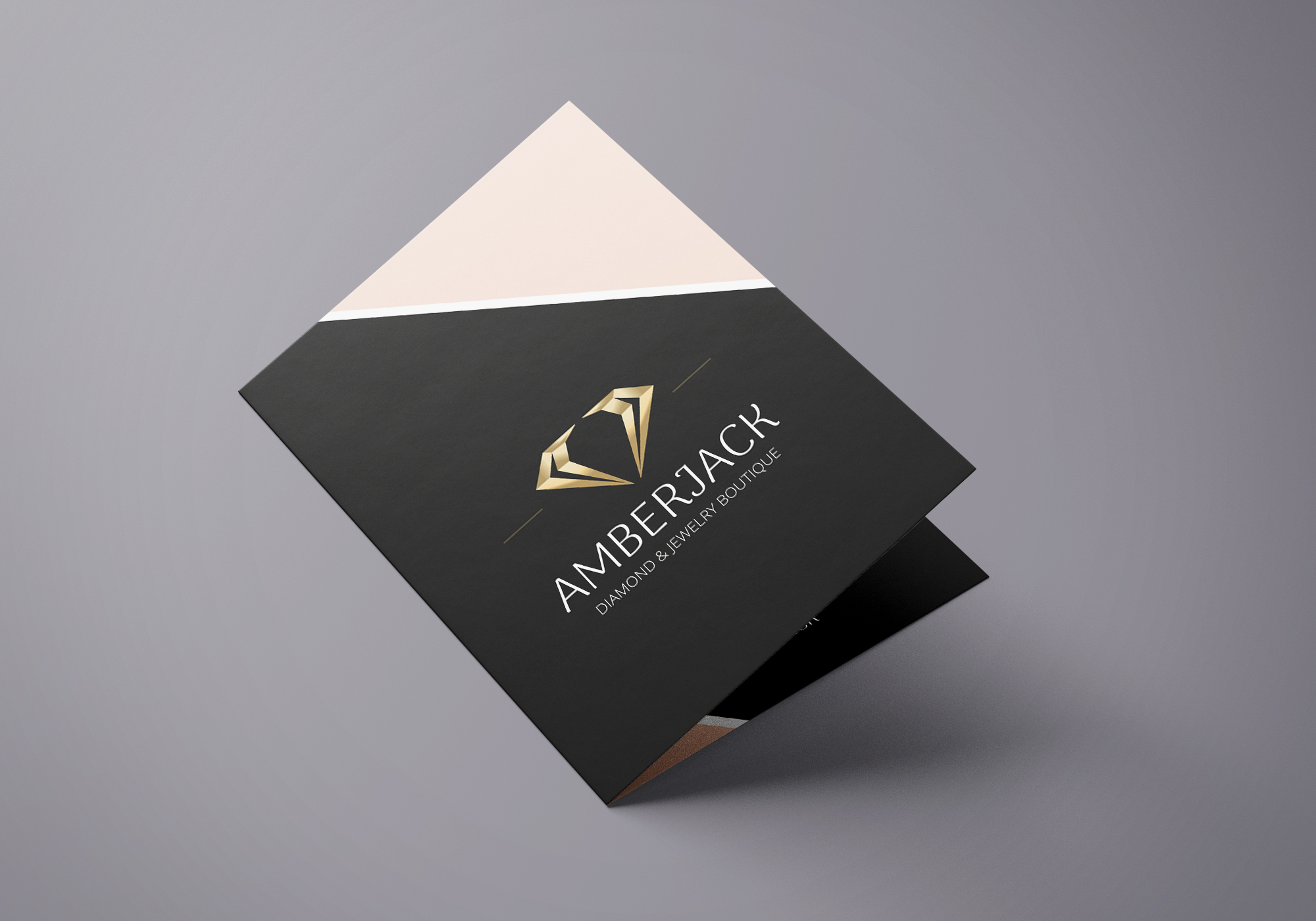 Amberjek . עיצוב ברושור