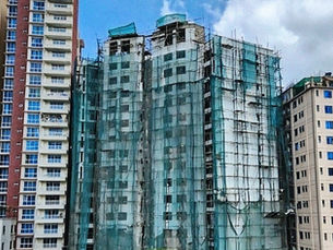 High rise buildings next to each other