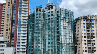 High rise buildings next to each other