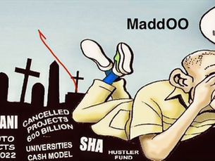 Maddo satirical Rutoonomics cartoon