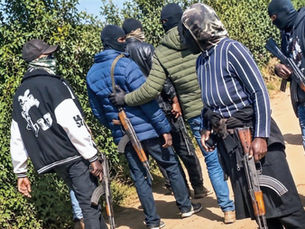 Disguised security officers with weapons operating in Ol Kalou by-election