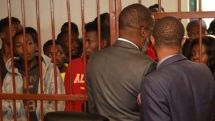 People in protests awaiting charging for terrorism