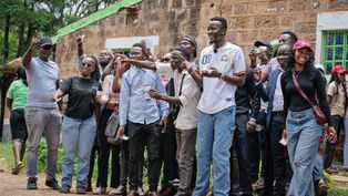 #TukoKadi voter registration mobilisers