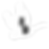 An abstract image of a light-colored hand making a peace sign. The hand is against a black background, creating a stark contrast that makes the hand and gesture prominent. The image is stylized and may resemble a silhouette or a minimalist design, much like the simple yet striking visuals seen in waterfowl hunting gear.